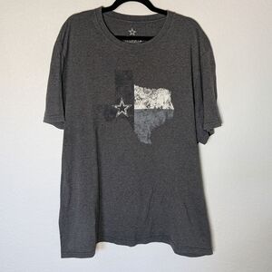 NFL Dark Gray Texas Graphic Tee